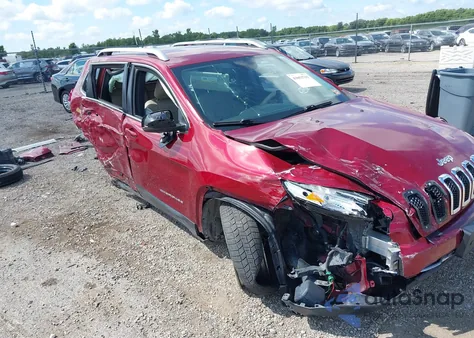 2016 Jeep Cherokee Limited z USA, uszkodzony, nr VIN 1C4PJMDS1GW120637